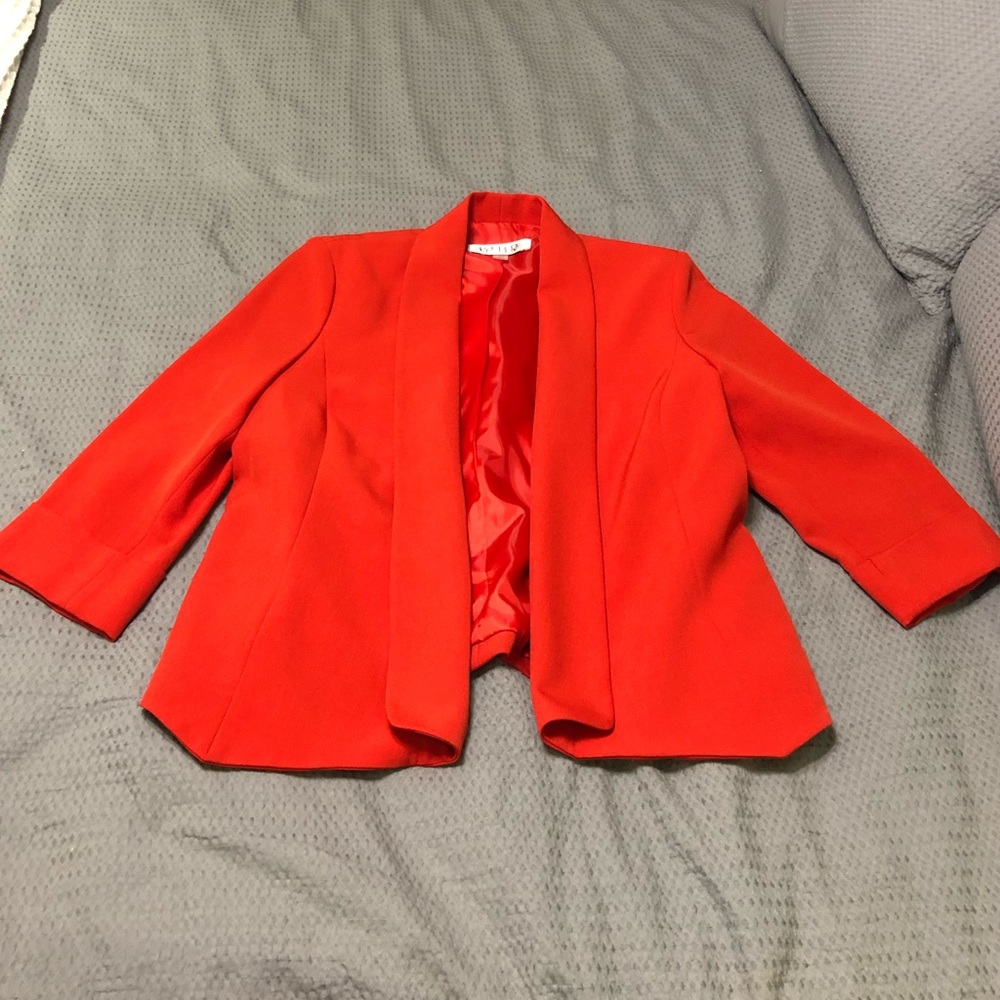 Kasper | Red Blazer